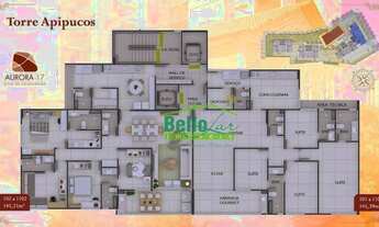 Imagem 3: Apartamento com 4 dormitórios à venda, 146 m² por R$ 1.013.907,14 - Poço - Recife/PE