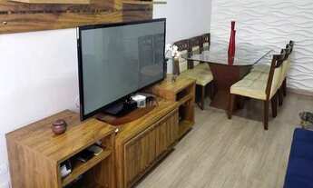 Imagem 2: Apartamento com 2 dormitórios, sala ampla para 2 ambientes, 1 banheiro