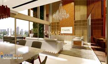 Imagem 5: Altissimo padrão no Itaim, um penthouse, são 278m de area util, com quatro suítes, quatro