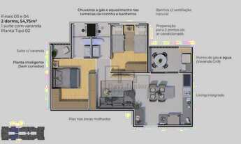 Imagem: Apartamento à venda, 54 m² por R$ 268.275,00