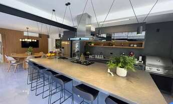 Imagem 5: Casa nova, PORTEIRA FECHADA, com 5 suítes à venda, 519 m² por R$ 8.500.000 - Melville - Sa