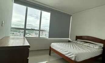 Imagem 4: Easy vieiralves 100% mobiliado Duplex último andar Sala Cozinha americana pla