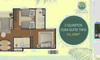 Imagem 5: Apartamentos de 2 Quartos com e Sem Suíte e Com Varanda no Centro Urbano..