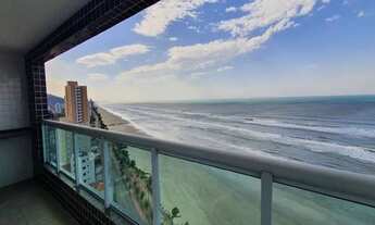 Imagem 1: Lindo apartamento 2 quartos, varanda gourmet, frente ao mar, lazer completo - Mongaguá