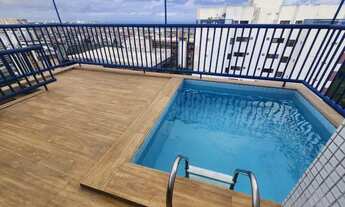 Imagem 2: Cobertura duplex para venda com 4 quartos, piscina privativa, 161m² no Costa Azul - Salva