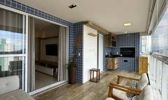 Imagem 3: Apartamento de 142m² MOBILIADO - vista mar - 3 suites - 2 vagas - lazer comp. - PONTA DA P