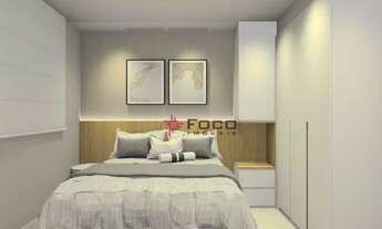 Imagem 7: Apartamento com 1 dormitório para alugar, 43 m² por R$ 3.817,55/mês - Jardim Aquarius - Sã