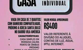 Imagem: Vaga em casa