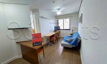 Imagem 2: Apartamento para locação no Times Square Diamond, contendo 30m², 1 dorm e 1 vaga em Moema