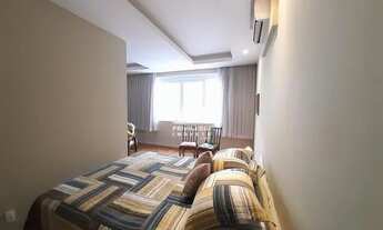 Imagem 7: Apartamento tipo studio com sala, lavabo, quarto (suite), cozinha e área