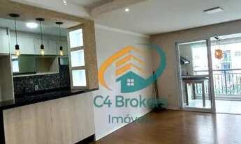 Imagem 3: Apartamento com 3 dormitórios para alugar, 80 m² por R$ 4.715,00/mês - Bosque Maia - Guaru