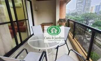 Imagem 5: Luxuoso apto mobiliado no Embaré - 3 suites, + dep. empregada - Embaré