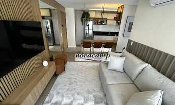 Imagem 3: Apartamento com 1 dormitório para alugar, 51 m² por R$ 5.980,00/mês - Cambuí - Campinas/SP