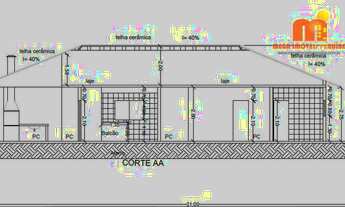 Imagem: Casa com Piscina a 600 metros da praia
