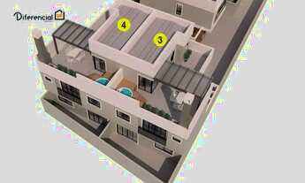 Imagem 6: Sobrado com 3 dormitórios à venda por R$ 1.203.300,00 - Água Verde - Curitiba/PR