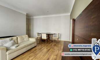 Imagem 3: Apartamento para venda com 76 metros quadrados com 2 quartos em Gonzaga - Santos - SP