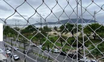 Imagem 4: Apartamento para aluguel com 3 quartos vista total frente a praia em Gonzaga - Santos - SP