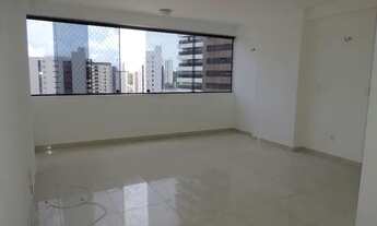 Imagem 2: Apartamento com 3 dormitórios para alugar, 118 m² por R$ 3.804,17/mês - Petrópolis - Natal