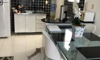 Imagem 2: Apartamento mobiliado decorado um quarto garagem varandan na Barra