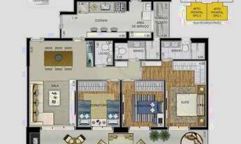 Imagem 4: Santos - Apartamento Padrão - APARECIDA