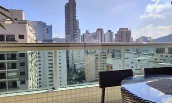 Imagem 2: BELÍSSIMO APARTAMENTO - VISTA MAR - GONZAGA - 3 DORM., SENDO 1 SUÍTE - 3 VAGAS DETERMINAD