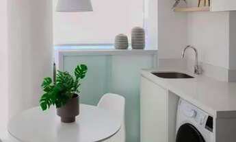 Imagem 7: Apartamento de 43 m² com 1 dormitório para locação por R$ 5.800/mês o pacote. Totalmente m