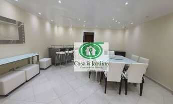 Imagem 2: Luxuoso apto mobiliado no Embaré - 3 suites, + dep. empregada - Embaré