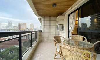 Imagem 4: Apartamento com 3 dormitórios para alugar, 175 m² por R$ 7.500,02/mês - Gonzaga - Santos/S