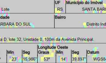 Imagem 3: SANTA BARBARA DO SUL - Terreno Padrão - DISTRITO INDUSTRIAL