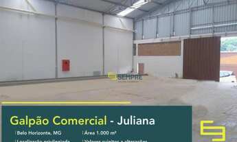 Imagem: Galpão para alugar, 1.000 m² com doca