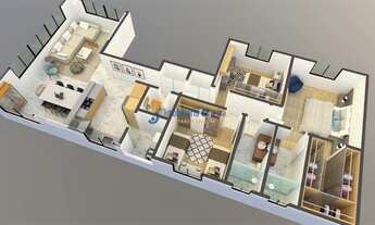 Imagem 6: Apartamento area privativa , 3 quartos, 1 por andar , elevador, 3 vagas