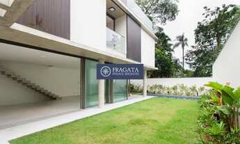 Imagem 2: Casa nova em condomínio fechado, com 4 suítes, piscina e 6 vagas à venda - Brooklin Pauli