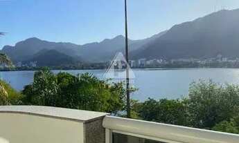 Imagem 5: Na Lagoa: excelente 2 quartos, com vaga. Com vista panorâmica para a Lagoa, é um Flat de a