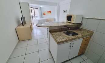 Imagem 6: Flat mobiliado no Marsallis em Ponta Negra, 300 metros da Praia, Piscina c/ vista para o m