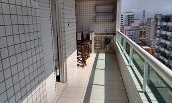 Imagem 2: Apartamento para venda possui 88 metros quadrados com 2 quartos em Ocian - Praia Grande