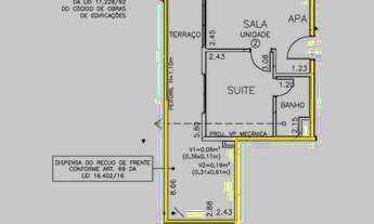 Imagem 7: Edif. Esquina Pauliceia tem 40 metros quadrados com 1 quarto em Bela Vista