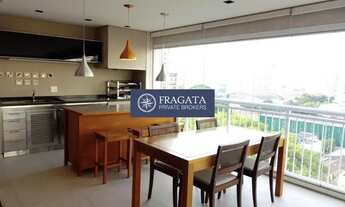 Imagem 2: Confortável apartamento com varanda gourmet na Vila Romana