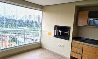 Imagem 2: Apartamento com 3 dormitórios para alugar, 135 m² por R$ 9.337/mês - Granja Julieta - São