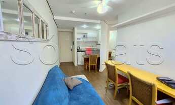 Imagem 4: Flat para locação no Times Square Diamond, contendo 30m², 1 dorm e 1 vaga em Moema