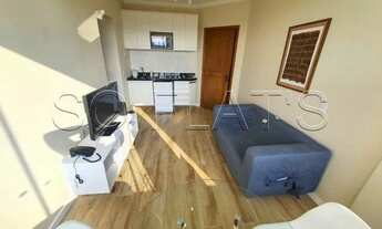 Imagem 2: Flat no Morumbi Business, disponível para locação ele contém 34m², 1 dormitório e 1 vaga