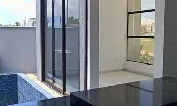 Imagem 6: Casa de condomínio térrea para venda possui 100 metros quadrados com 3 quartos