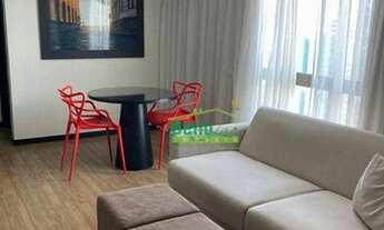 Imagem: Flat com 1 dormitório à venda, 47 m²