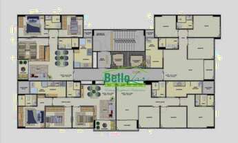 Imagem 6: Lançamento em Casa Amarela com 3 quartos à venda, 61 m² por R$ 565.661- Recife/PE