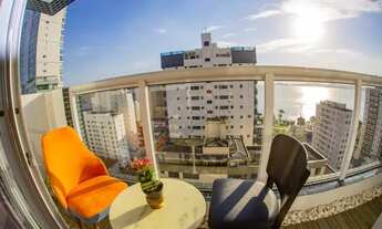 Imagem 2: PONTA DA PRAIA- VISTA MAR- 1dormitório- vaga demarcada- lazer