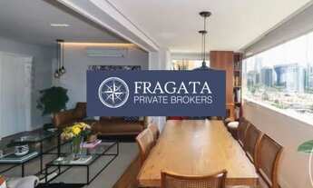 Imagem 2: Apartamento com 3 dormitórios para alugar, 128 m² por R$ 14.000,00/mês - Brooklin - São Pa