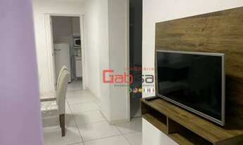 Imagem 2: Apartamento com 3 dormitórios para alugar, 75 m² por R$ 3.190/mês - Braga - Cabo Frio/RJ