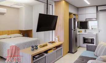 Imagem 2: Apartamento de 43 m² com 1 dormitório para locação por R$ 5.800/mês o pacote. Totalmente m