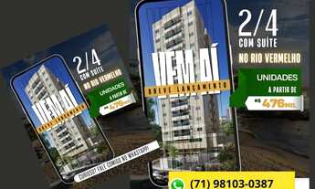 Imagem 3: LANÇAMENTO , exclusividade , NO RIO VERMELHO , 2/4 COM SUITE