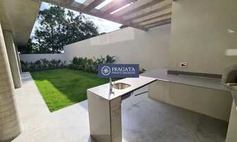 Imagem 4: Casa nova em condomínio fechado, com 4 suítes, piscina e 6 vagas à venda - Brooklin Pauli