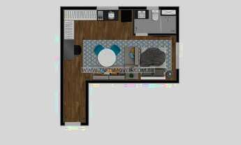 Imagem 4: Apartamento para Venda em São Paulo, Vila Dom Pedro I, 1 dormitório, 1 banheiro